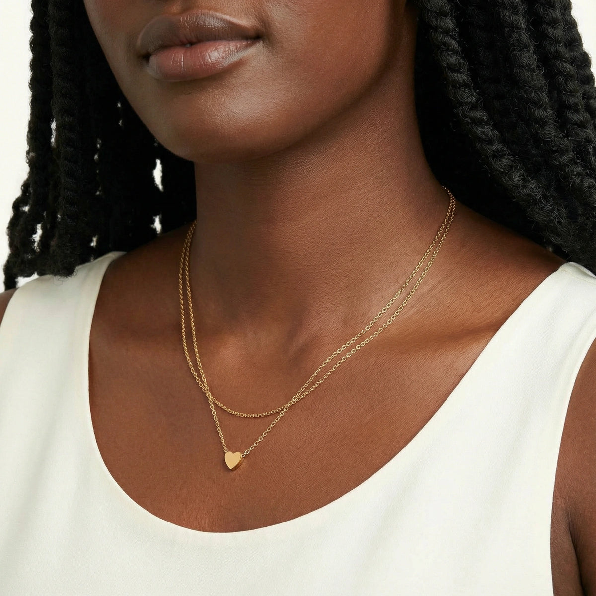Layered Heart Necklace | Zografski