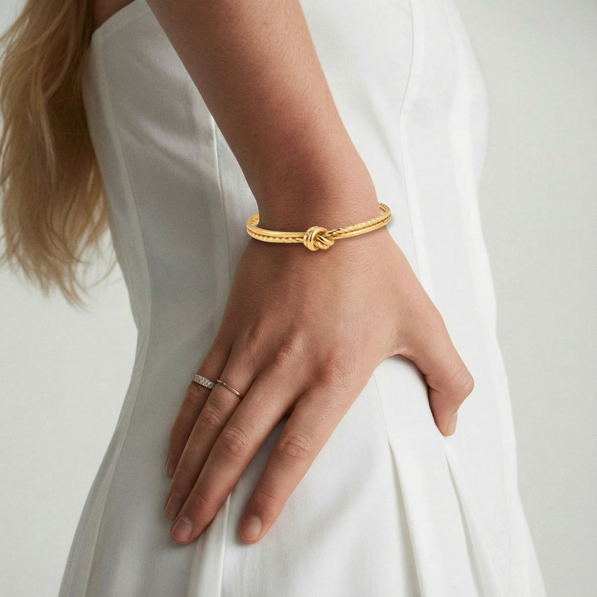 Golden Knot Cuff | Zografski