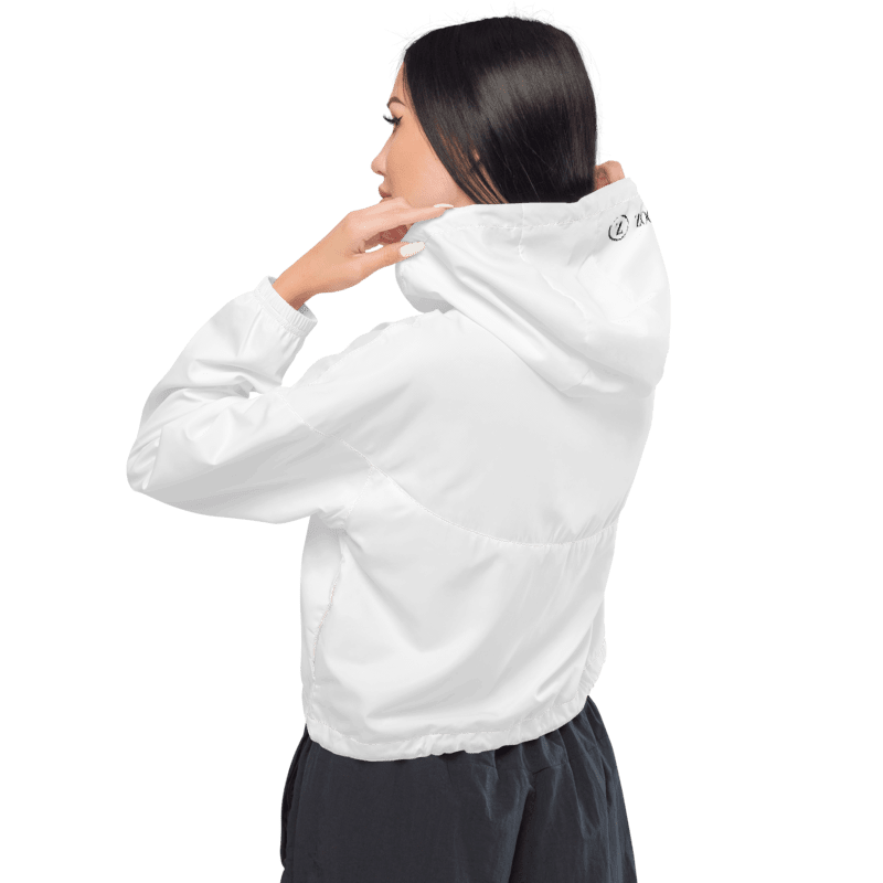 Cropped windbreaker