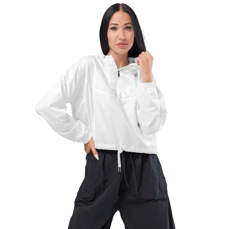 Cropped windbreaker
