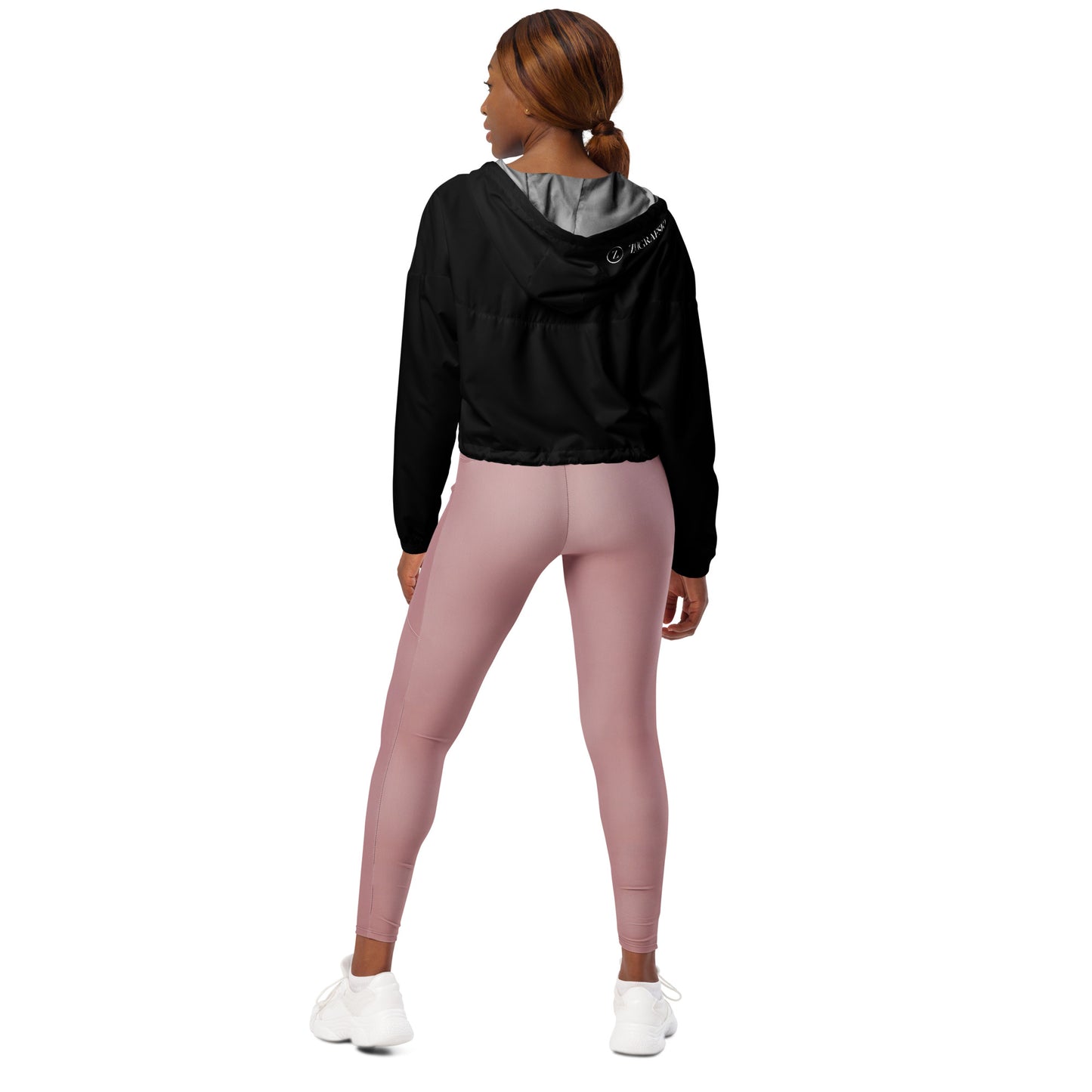 Cropped windbreaker