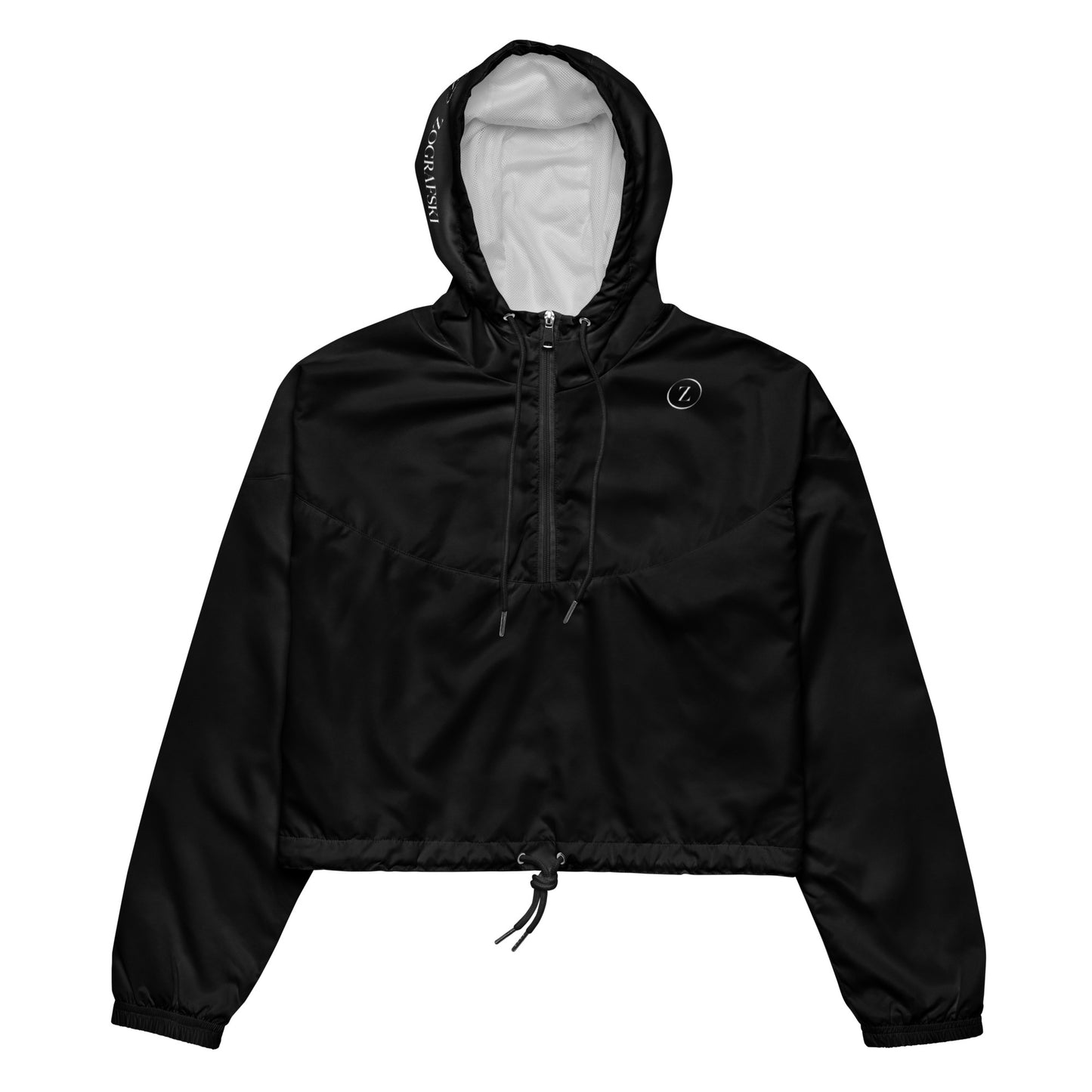 Cropped windbreaker