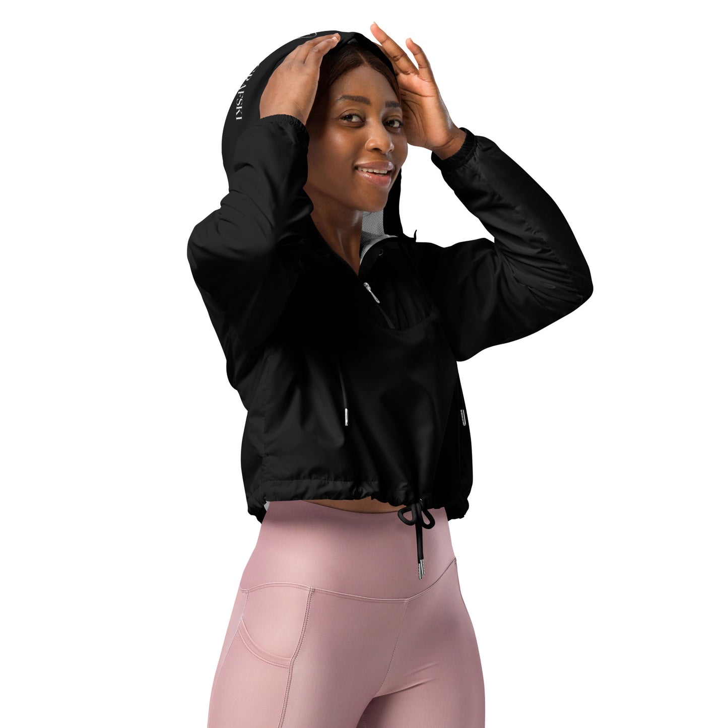 Cropped windbreaker