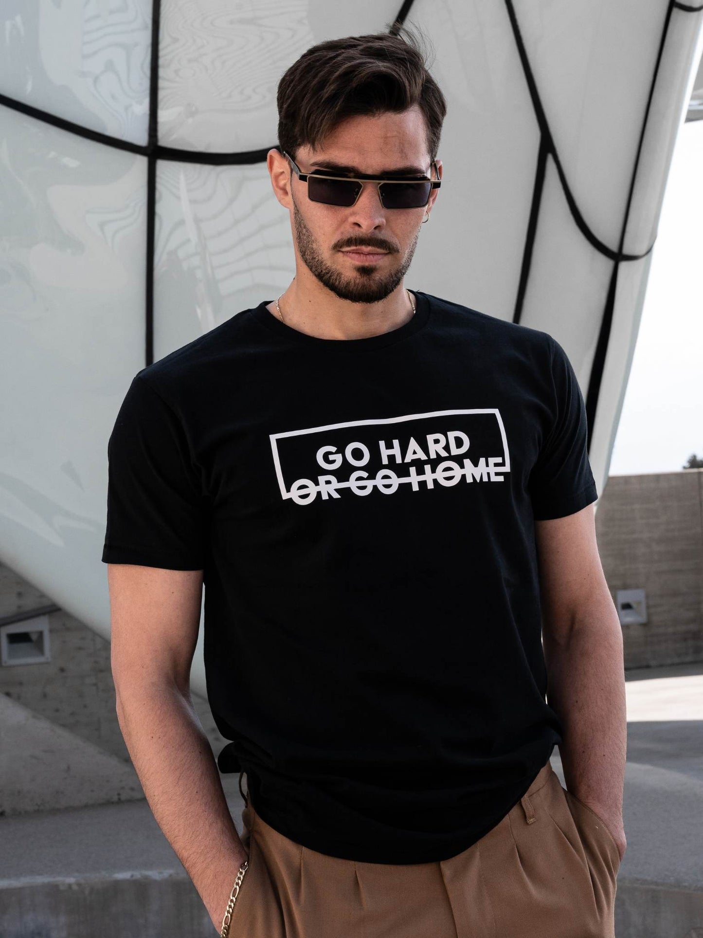Hard or Home Tee - Black