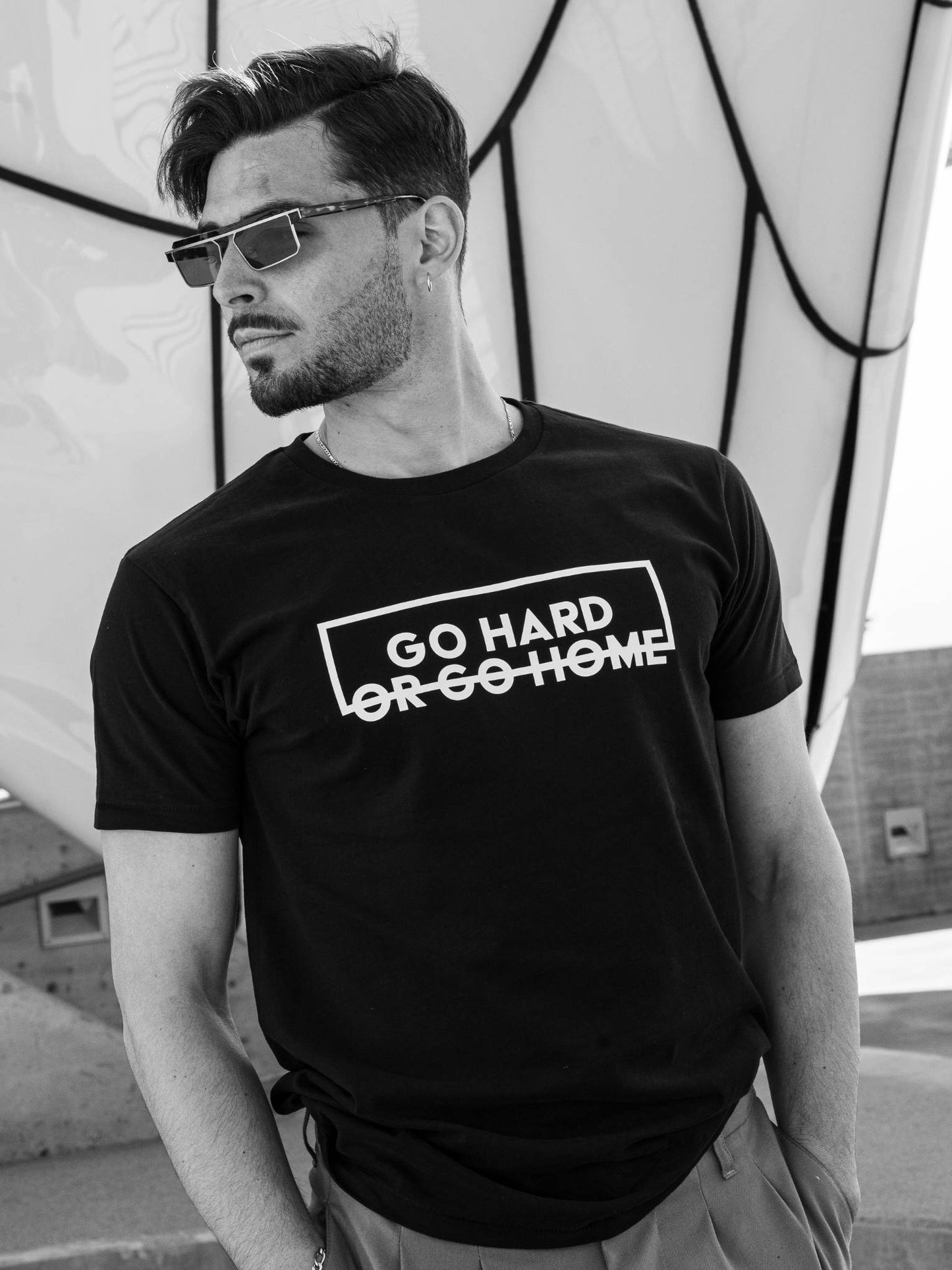 Hard or Home Tee - Black
