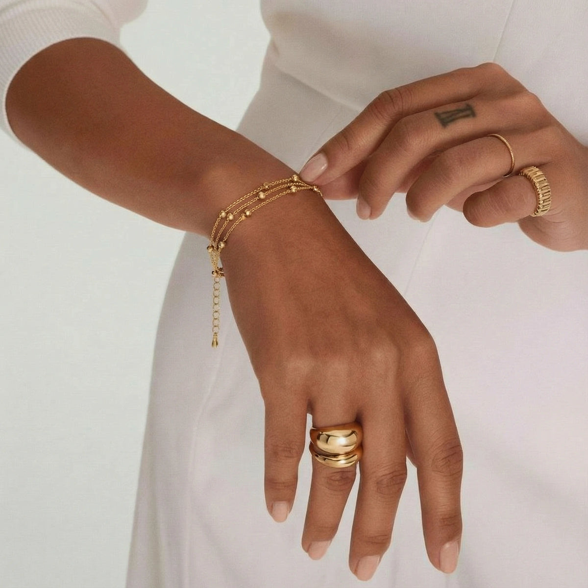 Golden Orbit Bracelet | Zografski