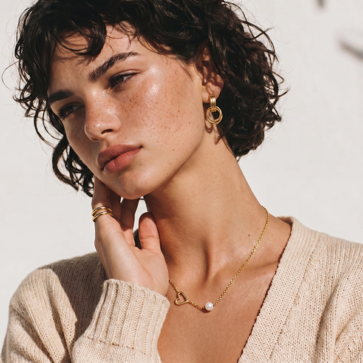 Heart Bead Necklace | Zografski