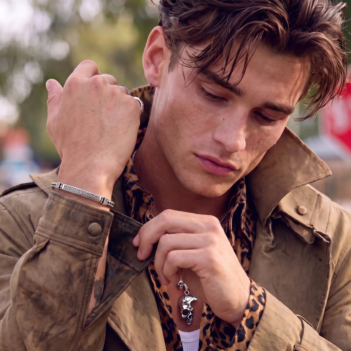 Meander Bar Bracelet | Zografski